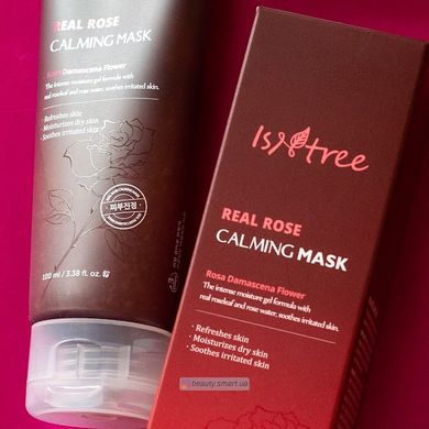 Isntree Real Rose Calming Mask – пом'якшуюча маска з трояндою 100 мл