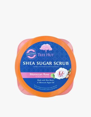 Tree Hut Moroccan Rose Sugar Scrub – цукровий скраб для тіла з марокканською трояндою