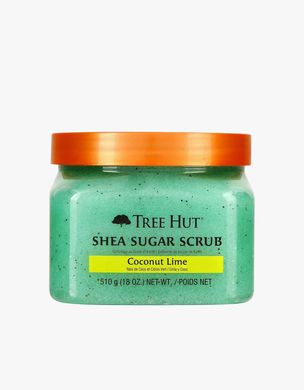 Tree Hut Coconut Lime Shea Sugar Scrub – цукровий скраб для тіла з кокосом і лаймом