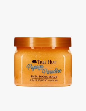Tree Hut Papaya Paradise Shea Sugar Scrub – цукровий скраб для тіла з папайєю і олією ши