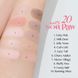 Clio Pro Eye Palette (21ad) (Koshort in Seoul Limited) 020 Lazy Soft Paw – палетка тіней 3 з 4