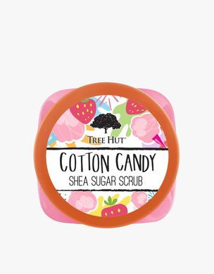Tree Hut Cotton Candy Shea Sugar Scrub – цукровий скраб для тіла з цукровою ватою і ваніллю