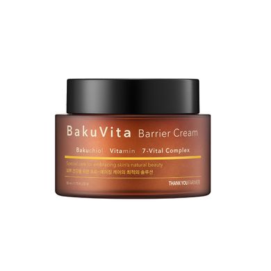 THANK YOU FARMER BakuVita Barrier Cream – крем для пружності шкіри з бакучіолом та вітамінами С і Е
