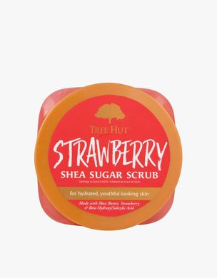 Tree Hut Strawberry Shea Sugar Scrub – цукровий скраб для тіла з полуницею і олією ши