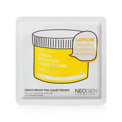 Neogen Lemon Bright PHA Gauze Peeling – пілінг-пад з PHA кислотами