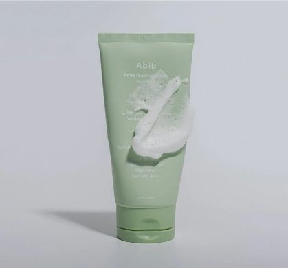 Abib Acne foam cleanser Heartleaf foam – пінка для вмивання проти акне
