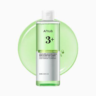 ANUA Azelaic Acid 3 Cica Skin Clarifying Toner &ndash; тонер з азелаїновою кислотою і центеллою