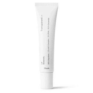 Transparent Lab Lip Renewal &ndash; нічна маска для губ з відновлюючою дією