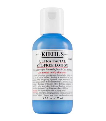 Kiehls Ultra Facial Oil-Free Lotion — легкий зволожуючий крем без олій