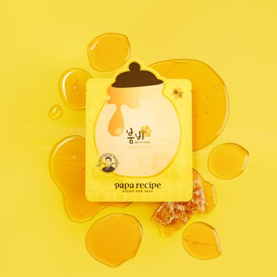 Papa Recipe Bombee Honey Mask – живильна тканинна маска з екстрактом меду