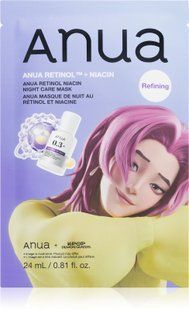 Anua K-Pop Demon Hunters Retinol Niacin Night Care Mask &ndash; вечірня маска з ретинолом