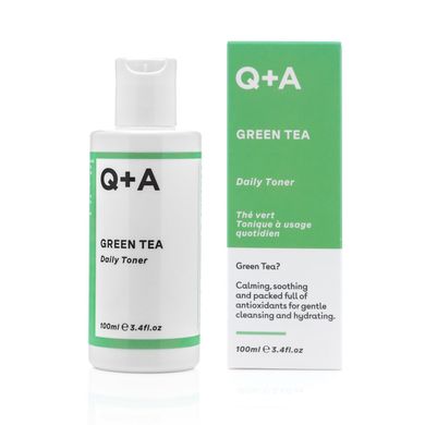 Q+A Green Tea Daily Toner — тонер з зеленим чаєм