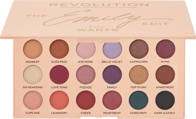 Makeup Revolution x The Emily Edit – The Wants Palette