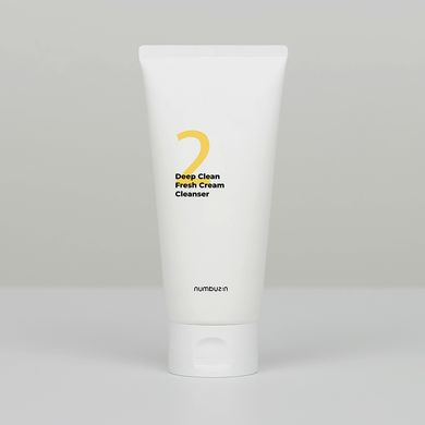 Numbuzin No.2 Deep Clean Fresh Cream Cleanser – кремова пінка для вмивання