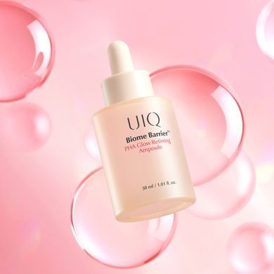 UIQ Biome Barrier&trade; PHA Glow Refining Ampoule &ndash; сироватка з глюконолактоном
