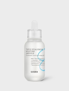 Cosrx Hydrium Triple Hyaluronic Moisture Ampoule – зволожуюча сироватка з гіалуроновою кислотою