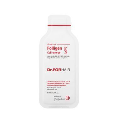 Dr.FORHAIR Folligen Cell-Energy Shampoo &ndash; шампунь для зміцнення та відновлення зрілого волосся