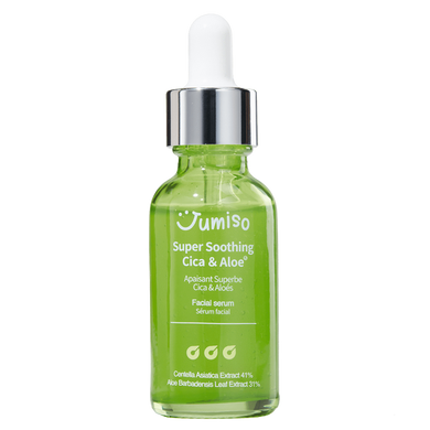Jumiso Super Soothing Cica & Aloe Facial Serum — заспокоююча сироватка з екстрактами алое та центели