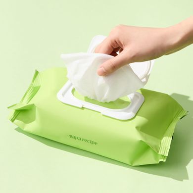 Papa Recipe Real Centella Cica Watery Cleansing Tissue &ndash; очищальні серветки з екстрактом центелли