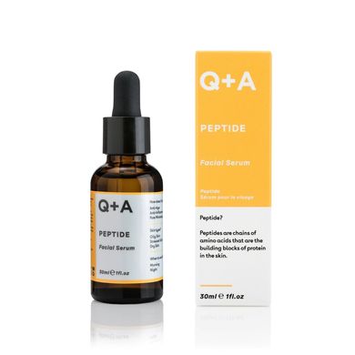 Q+A Peptide Facial Serum — пептидна сироватка для еластичності шкіри
