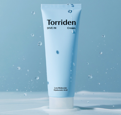 Torriden DIVE-IN Low Molecule Hyaluronic Acid Cream – зволожуючий крем з гіалуроновою кислотою