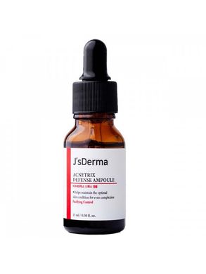 J'sDerma Acnetrix Defense Ampoule – сироватка відновлювальна для проблемної шкіри