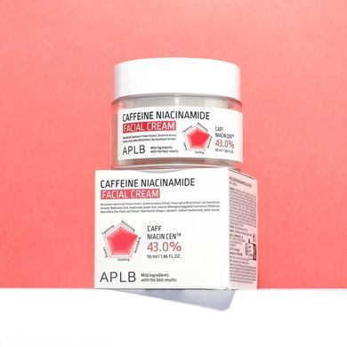 APLB Caffeine Niacinamide Facial Cream &ndash; крем для вирівнювання тону шкіри з кофеїном і ніацинамідом