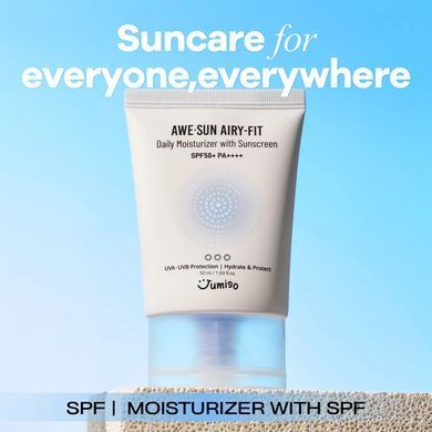 JUMISO Awe-Sun Airy-fit Daily Moisturizer with Sunscreen &ndash; зволожуючий крем з SPF 50+ PA++++