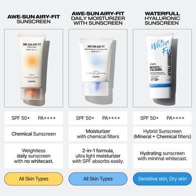 JUMISO Awe-Sun Airy-fit Daily Moisturizer with Sunscreen &ndash; зволожуючий крем з SPF 50+ PA++++