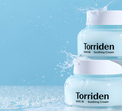 Torriden DIVE-IN Low Molecular Hyaluronic Acid Soothing Cream – пом'якшуючий гель-крем з гіалуроновою кислотою