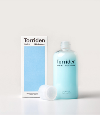 Torriden DIVE-IN Low Molecule Hyaluronic Acid Skin Booster – зволожуючий тонер-емульсія