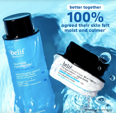 Belif Aqua Bomb Hydrating Toner – легкий зволожуючий тонер