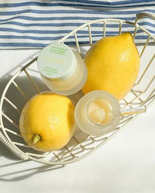 TOCOBO Lemon Sugar Scrub Lip Mask – цукровий скраб-маска для губ з лимоном