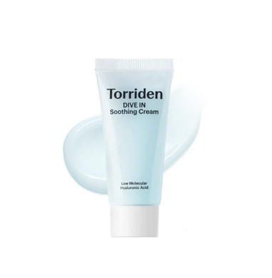 Torriden DIVE-IN Low Molecular Hyaluronic Acid Soothing Cream &ndash; пом'якшуючий гель-крем з гіалуроновою кислотою