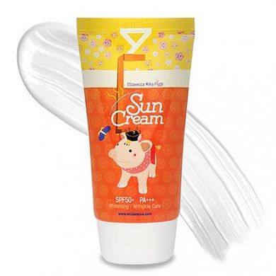 Elizavecca Face Care Milky Piggy Sun Cream SPF 50+ — сонцезахисний крем з SPF 50+
