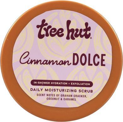 Tree Hut Cinnamon Dolce Moisturizing Scrub &ndash; зволожувальний скраб для тіла з ароматом грахам-крекерів, вершкового кокоса та карамелі