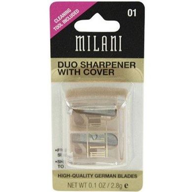 Milani Duo Sharpener - подвійна стругалка для косметичних олівців