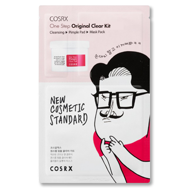 COSRX One Step Original Clear Kit - гель+тонік+маска
