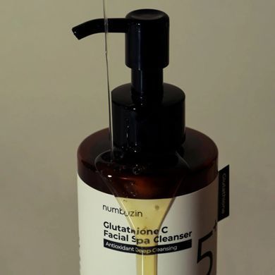 Numbuzin No.5+ Glutathione Vitamin Facial Spa Cleanser &ndash; олія для вмивання з глутатіоном і вітамінами