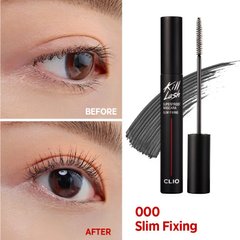 CLIO Kill Lash Super Proof Mascara #SLIM FIXING – чорна туш для натурального ефекту