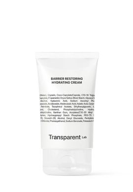 Transparent Lab Barrier Restoring Hydrating Cream –зволожуючий крем