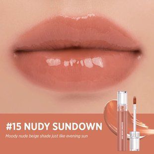 rom&nd Glasting Water Tint &ndash; блиск для губ з ефектом тінту 08 Rose Stream