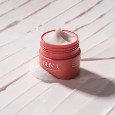BLIV:U Collagen Bouncing Firming Cream – крем для обличчя з колагеном і пептидами