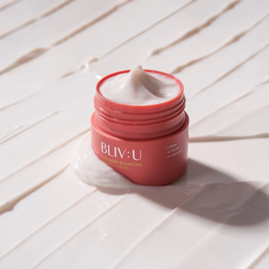 BLIV:U Collagen Bouncing Firming Cream &ndash; крем для обличчя з колагеном і пептидами