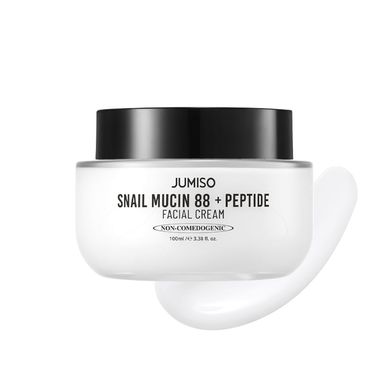 Jumiso Snail Mucin 88 + Peptide Cream – зволожуючий крем з муцином равлика і пептидами