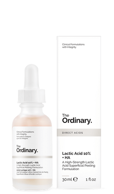 The Ordinary Lactic Acid 10% + HA 2% - сиворотка з молочною кислотою і гіалуронкою