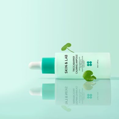 SKIN&LAB Tricicabarrier Calming Ampoule &ndash; заспокійлива сироватка з центеллою та хауттюйнією