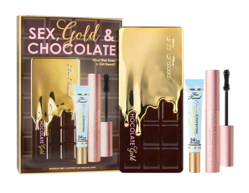 Too Faced Sex, Gold and Chocolate - набір косметики