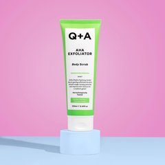 Q+A AHA Exfoliator Body Scrub – скраб для тіла з AHA кислотами