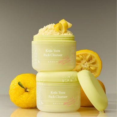 AXIS-Y Kojic Yuzu Pack Cleanser &ndash; маска-суфле для вмивання з койєвою кислотою і юдзу